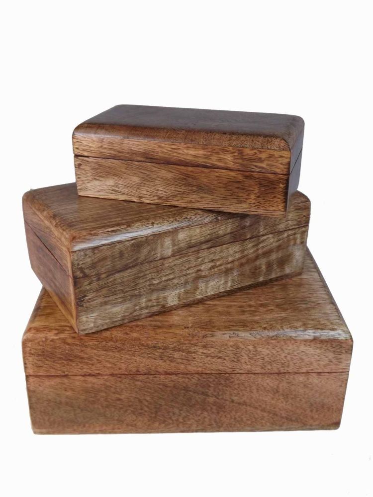 Personalised Wooden Oblong Keepsake Box, Great Wedding Present