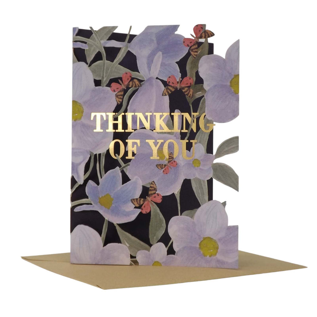 3D Cut Out Thinking Of You Greetings Card