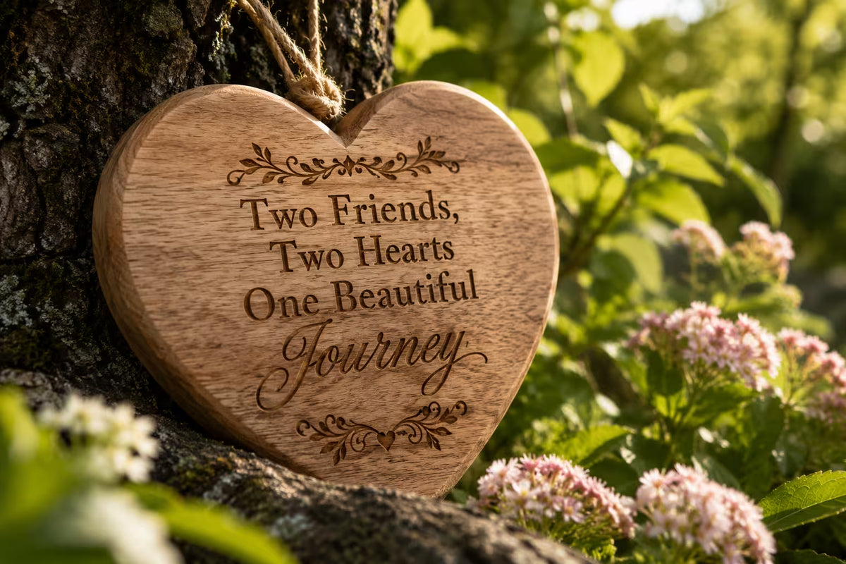 Custom Engraved Heart