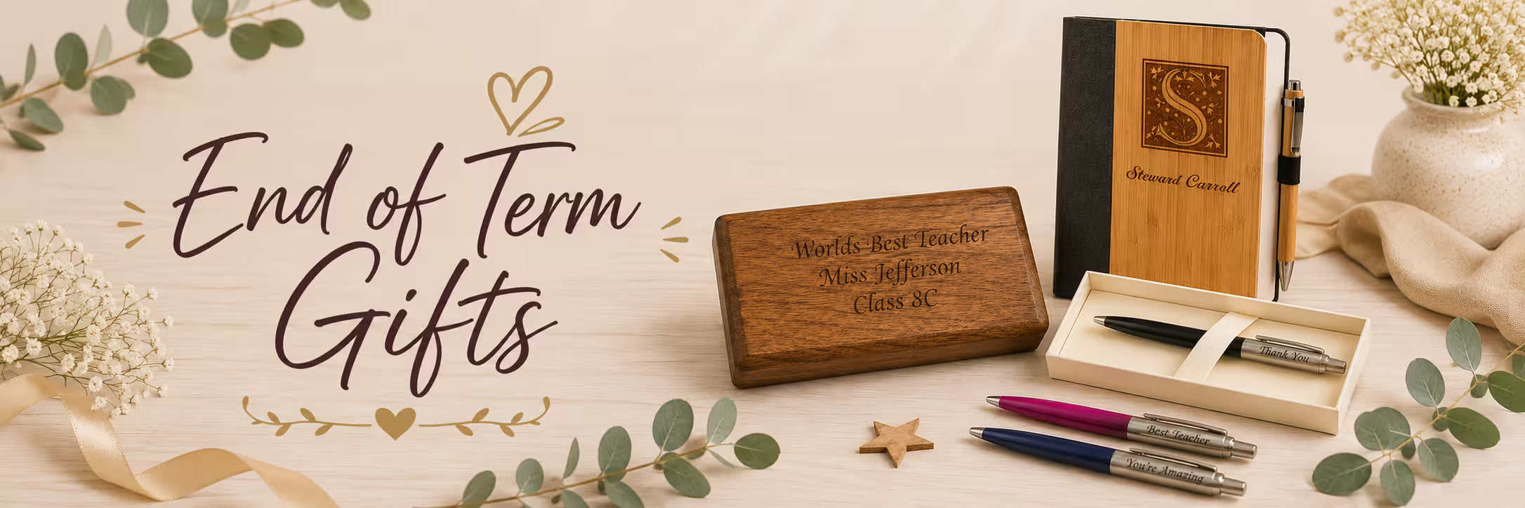 Teachers and Students End of Term Gifts