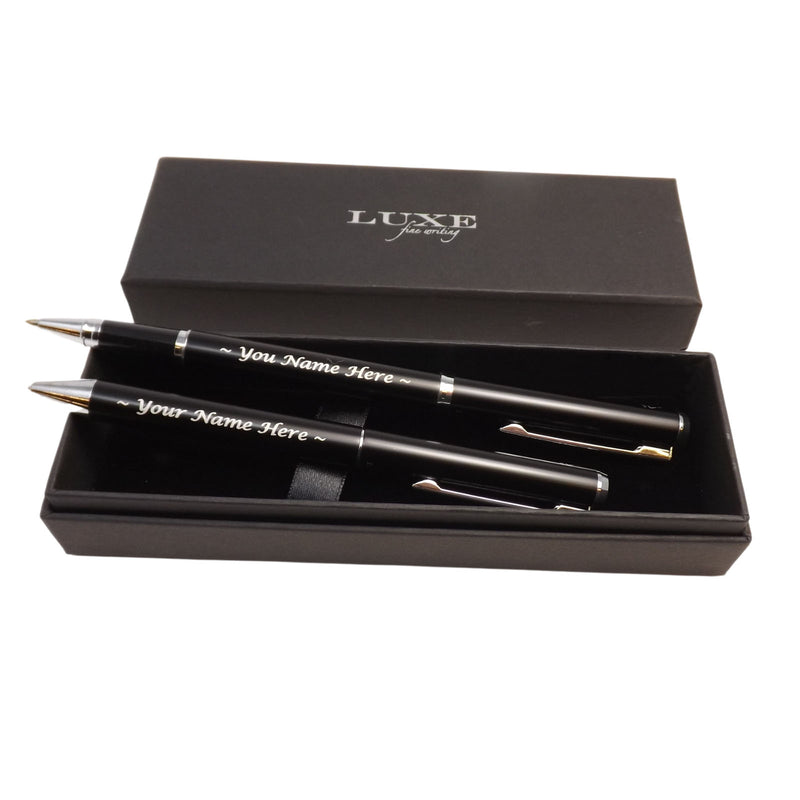 Lucetto Personalised Pen Set. Perfect Back to School Gift.